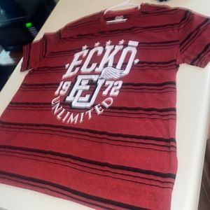 Flawless Echo red striped black shirt (color original in post ) size 2X